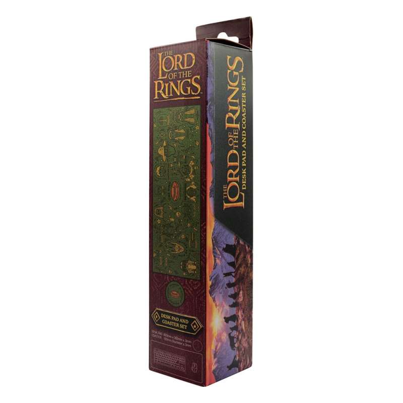 SPOTT-GR Lord of the Rings - Mouse Pad Διαστάσεων 800 x 300 Σετ με Σουβερ σε Πράσινο Χρώμα