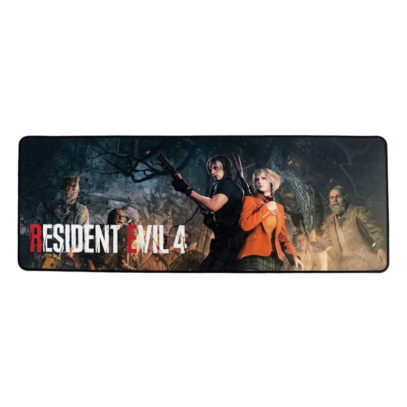 SPOTT-GR Resident Evil 4 - Mouse Pad με Διαστάσεις 800 x 300mm και Σουβέρ Σετ σε Μαύρο Χρώμα