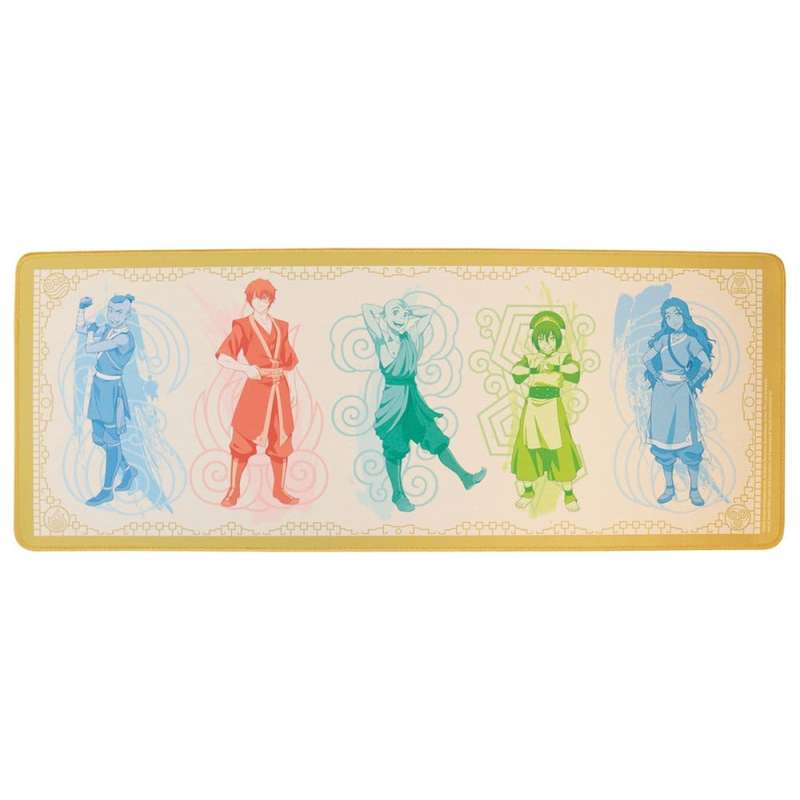 SPOTT-GR Avatar: The Last Airbender - Mouse Pad Elements με Διαστάσεις 800 x 300mm και Σουβέρ Σετ σε Πορτοκαλί Χρώμα