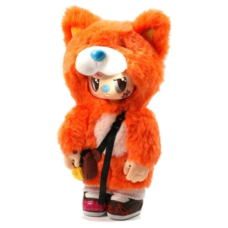 SPOTT-GR Rebel Bears Plush - Φιγούρες Δράσης Blind Box Movable Series Display με Ύψος 18cm (Σετ 6 Τεμάχια)