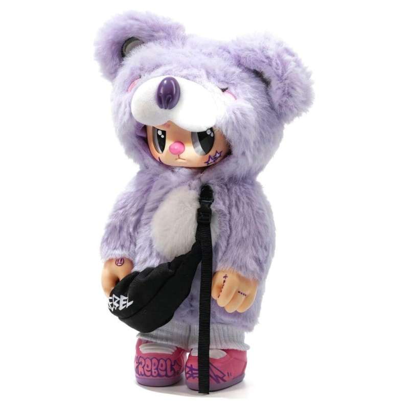 SPOTT-GR Rebel Bears Plush - Φιγούρες Δράσης Blind Box Movable Series Display με Ύψος 18cm (Σετ 6 Τεμάχια)