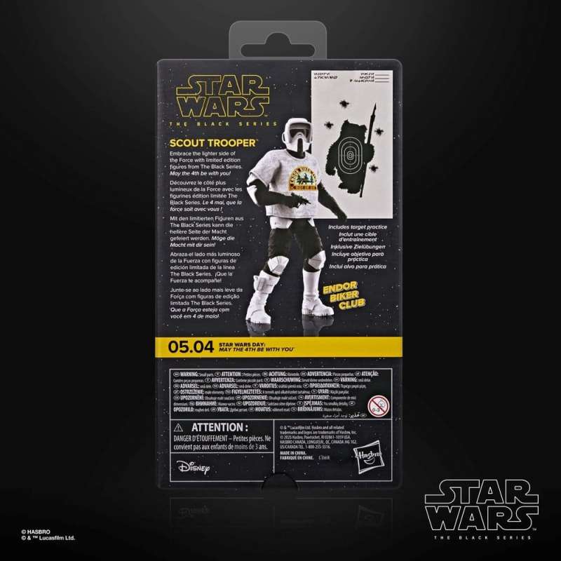 SPOTT-GR Star Wars Black Series - Φιγούρα Δράσης Scout Trooper May the 4th Be With You με Ύψος 15cm