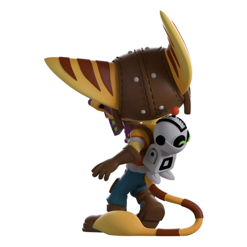 SPOTT-GR Ratchet & Clank - Φιγούρα Βινυλίου Ratchet and Clank με Ύψος 10cm