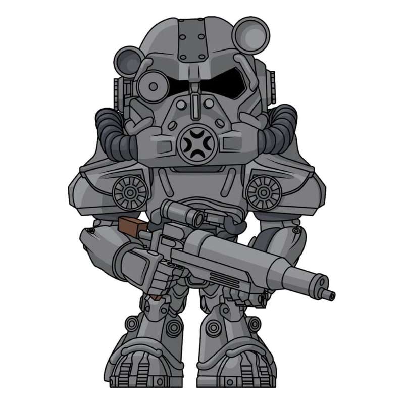 SPOTT-GR Fallout - Φιγούρα Βινυλίου T-60 Power Armor με Ύψος 11cm