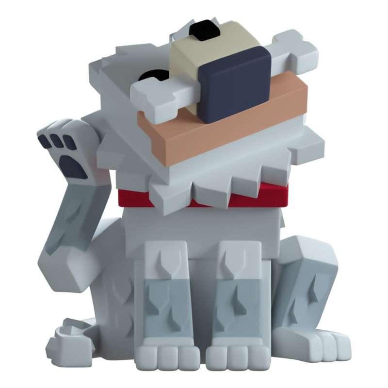 SPOTT-GR Minecraft - Φιγούρα Βινυλίου Haunted Wolf με Ύψος 10cm