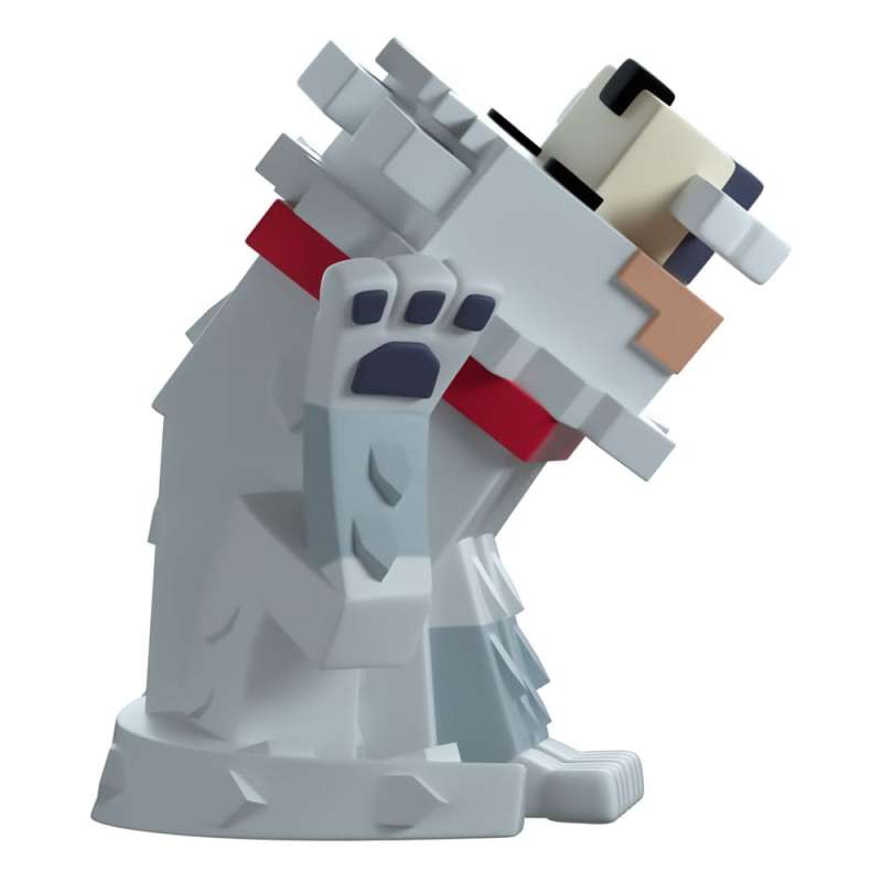 SPOTT-GR Minecraft - Φιγούρα Βινυλίου Haunted Wolf με Ύψος 10cm