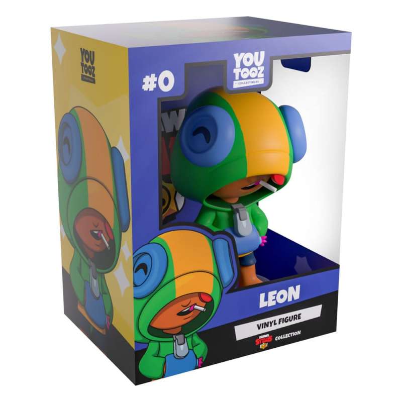 SPOTT-GR Brawl Stars - Φιγούρα Βινυλίου Leon με Ύψος 10cm