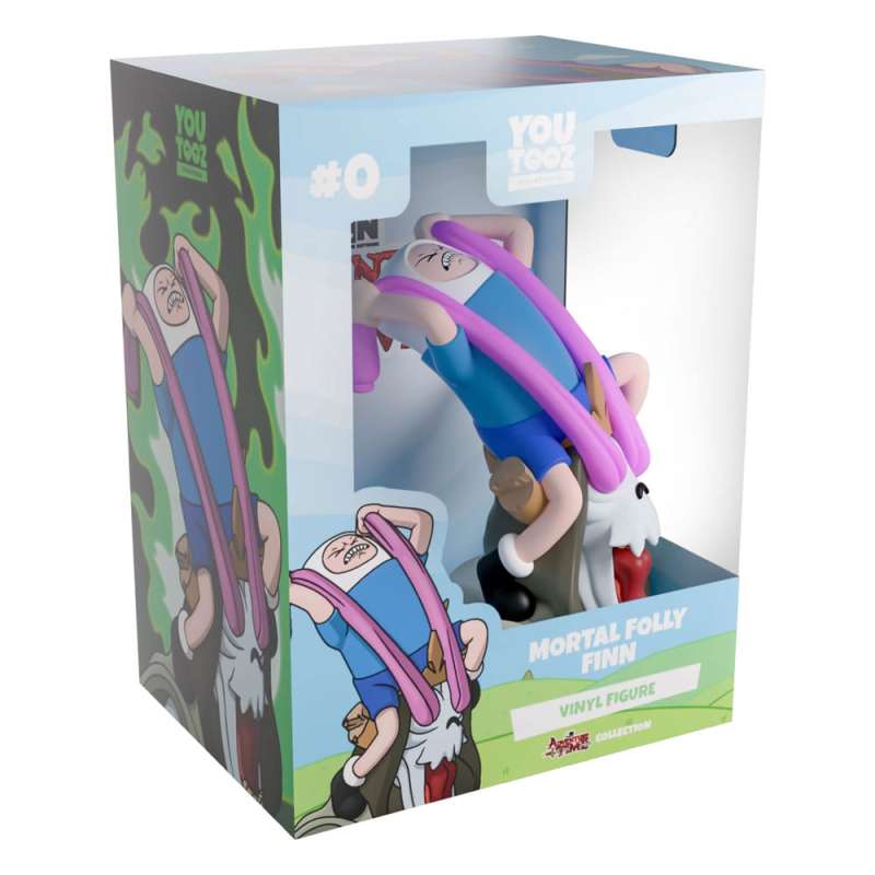 SPOTT-GR Adventure Time - Φιγούρα Βινυλίου Mortal Folly Finn με Ύψος 11cm
