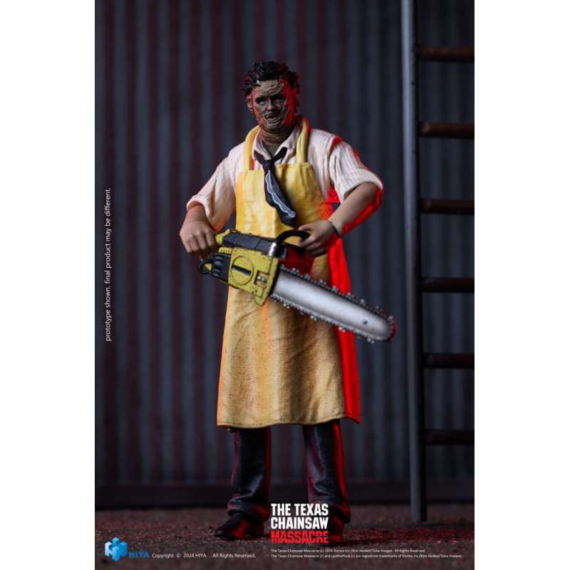 SPOTT-GR Texas Chainsaw Massacre (1974) Exquisite - Μίνι Φιγούρα Δράσης (Αναλογία 1/18) LeatherFace - Killing Mask Standard Ver. με Ύψος 11cm