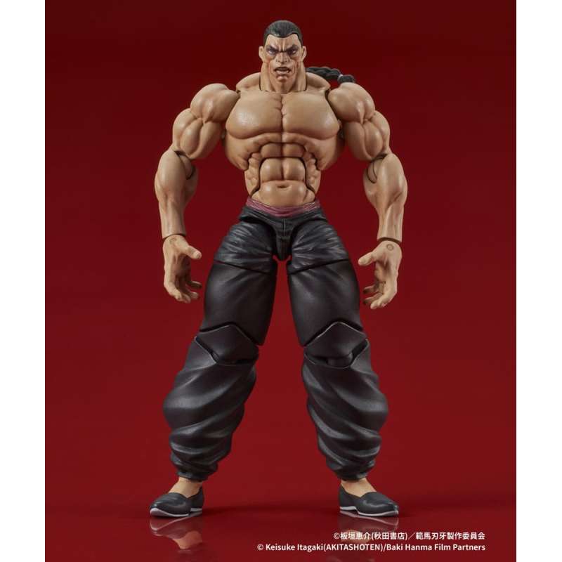 SPOTT-GR Baki Hanma Digaction - Φιγούρα Δράσης Retsu Kaioh με Ύψος 7cm