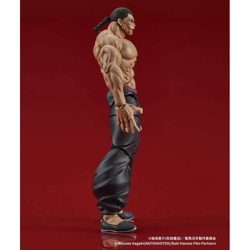 SPOTT-GR Baki Hanma Digaction - Φιγούρα Δράσης Retsu Kaioh με Ύψος 7cm