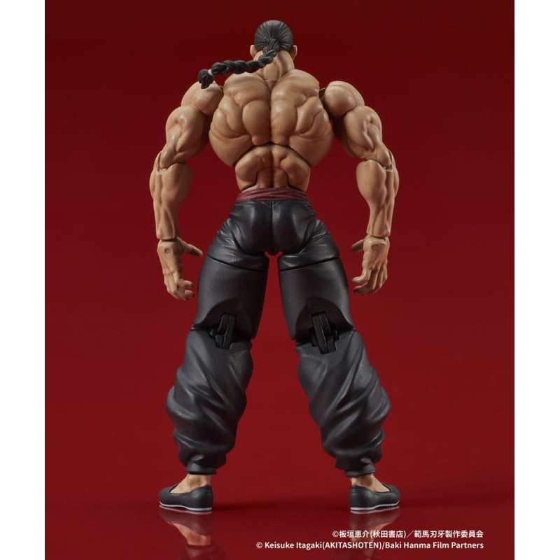 SPOTT-GR Baki Hanma Digaction - Φιγούρα Δράσης Retsu Kaioh με Ύψος 7cm