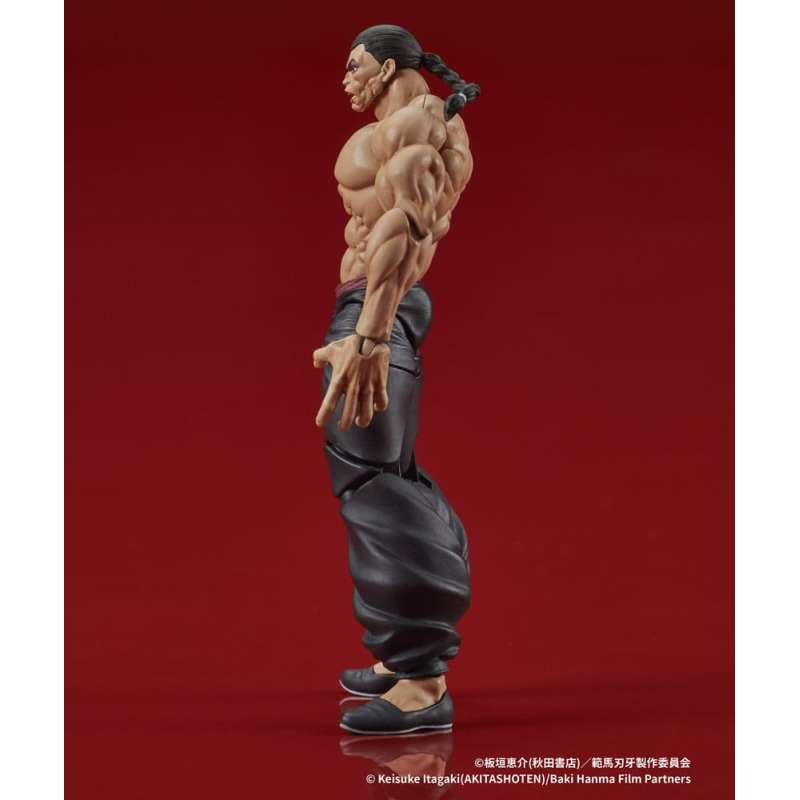 SPOTT-GR Baki Hanma Digaction - Φιγούρα Δράσης Retsu Kaioh με Ύψος 7cm