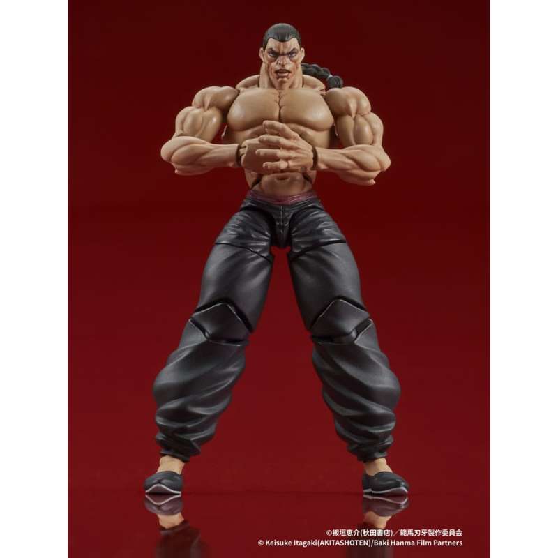 SPOTT-GR Baki Hanma Digaction - Φιγούρα Δράσης Retsu Kaioh με Ύψος 7cm