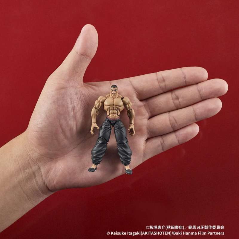 SPOTT-GR Baki Hanma Digaction - Φιγούρα Δράσης Retsu Kaioh με Ύψος 7cm
