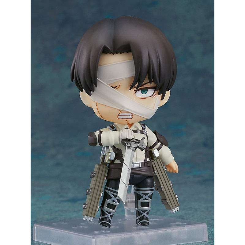 SPOTT-GR Attack on Titan Nendoroid - Φιγούρα Δράσης Levi Ackerman: The Final Season Ver. με Ύψος 10cm