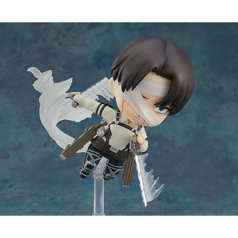 SPOTT-GR Attack on Titan Nendoroid - Φιγούρα Δράσης Levi Ackerman: The Final Season Ver. με Ύψος 10cm