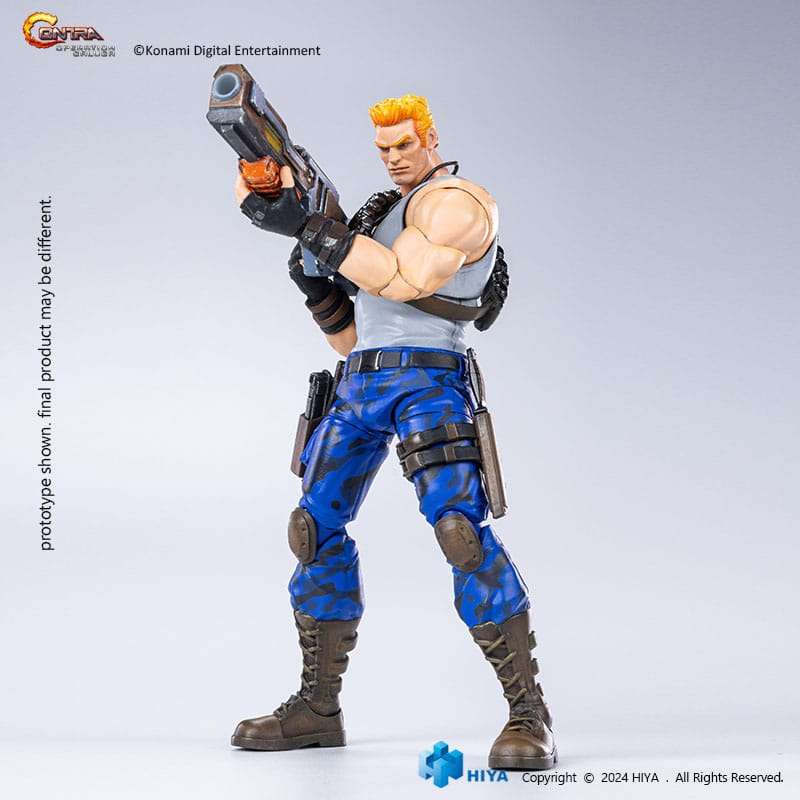 SPOTT-GR Contra: Operation Galuga Exquisite Basic - Φιγούρα Δράσης Bill Rizer με Ύψος 16cm