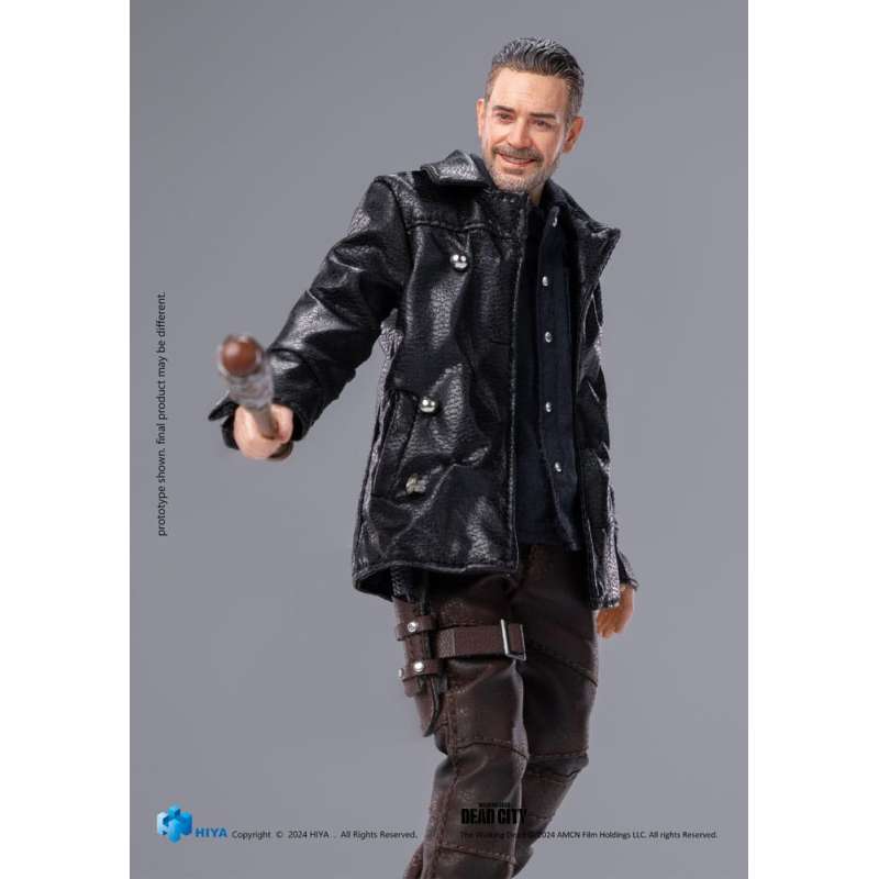 SPOTT-GR The Walking Dead: Dead City Exquisite Super Series - Φιγούρα Δράσης (Αναλογία 1/12) Negan με Ύψος 16cm