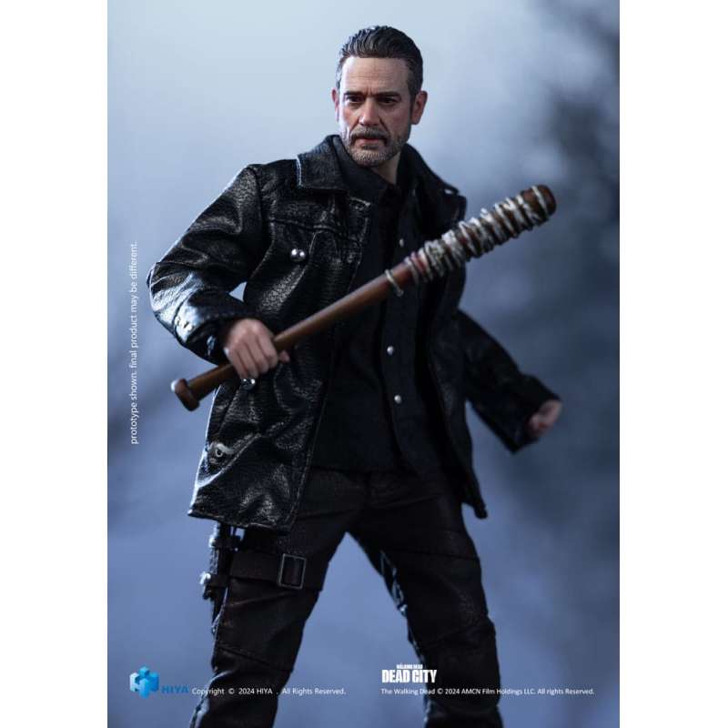 SPOTT-GR The Walking Dead: Dead City Exquisite Super Series - Φιγούρα Δράσης (Αναλογία 1/12) Negan με Ύψος 16cm