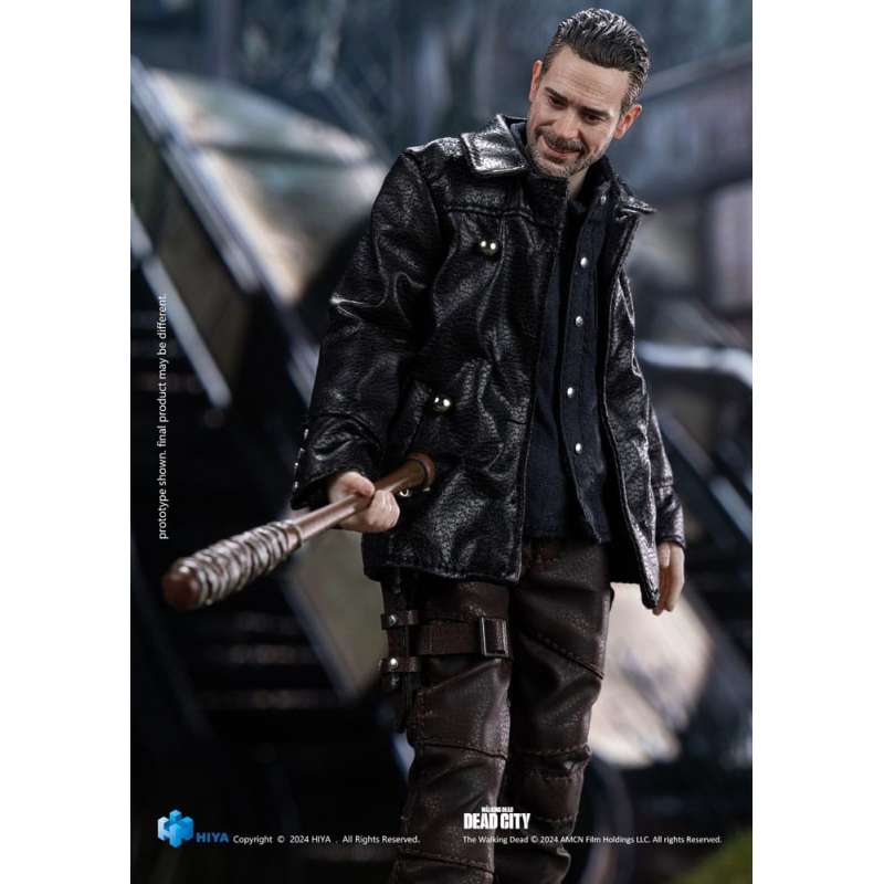 SPOTT-GR The Walking Dead: Dead City Exquisite Super Series - Φιγούρα Δράσης (Αναλογία 1/12) Negan με Ύψος 16cm
