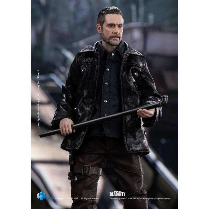 SPOTT-GR The Walking Dead: Dead City Exquisite Super Series - Φιγούρα Δράσης (Αναλογία 1/12) Negan με Ύψος 16cm
