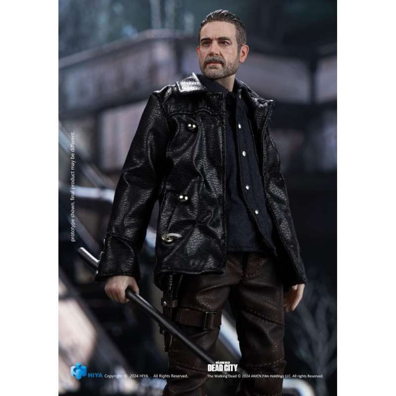 SPOTT-GR The Walking Dead: Dead City Exquisite Super Series - Φιγούρα Δράσης (Αναλογία 1/12) Negan με Ύψος 16cm