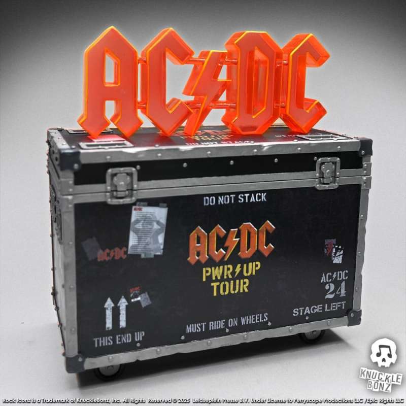 SPOTT-GR AC/DC Rock Ikonz On Tour - Διακοσμητικό Κουτί AC/DC PWR UP Tour Road Case