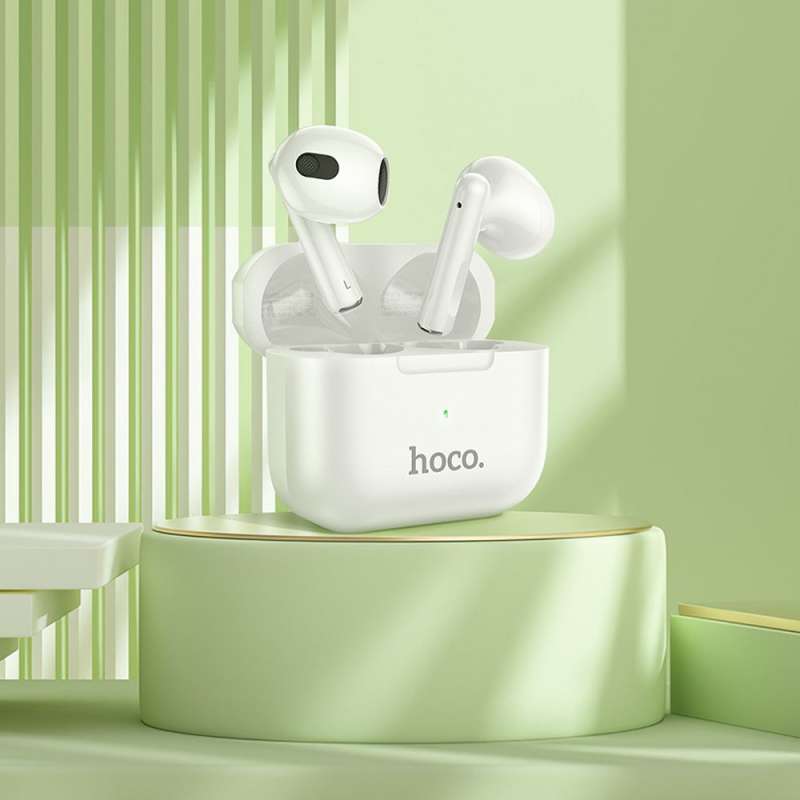 SPOTT-GR Hoco EW30 Intelligent - Ασύρματα In-Ear Ακουστικά σε Άσπρο Χρώμα