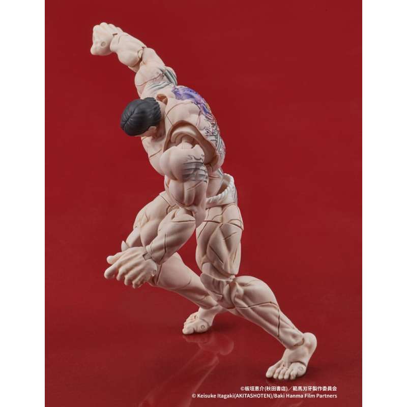 SPOTT-GR Baki Hanma Digaction - Φιγούρα Δράσης Kaoru Hanayama Μεγέθους 7cm