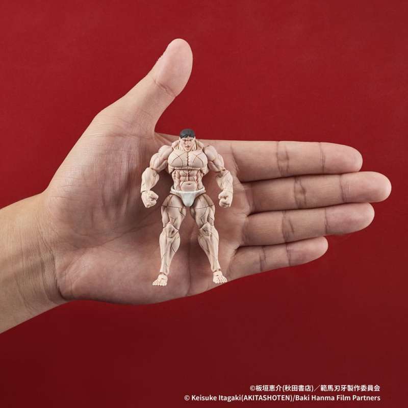 SPOTT-GR Baki Hanma Digaction - Φιγούρα Δράσης Kaoru Hanayama Μεγέθους 7cm