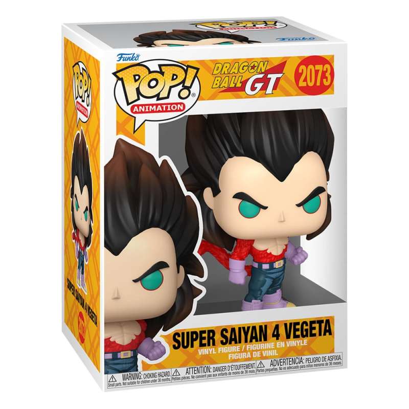 SPOTT-GR Dragon Ball GT POP! Games - Φιγούρα Βινυλίου Vegeta Μεγέθους 9cm
