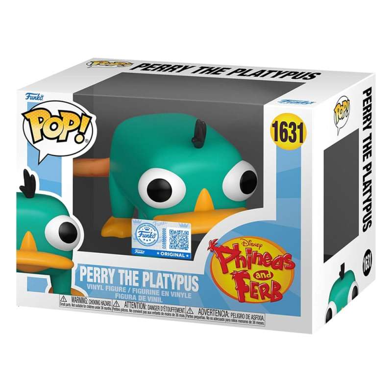 SPOTT-GR Phineas and Ferb POP! Disney - Φιγούρα Βινυλίου Perry Μεγέθους 9cm