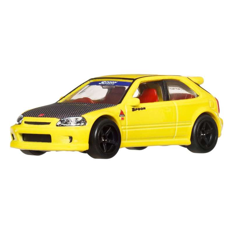 SPOTT-GR Hot Wheels Premium Car Culture - Μινιατούρες Οχημάτων (Αναλογία 1/64) '99 Honda Civic Type R (EK9) & Honda Civic Type R (2-Pack)