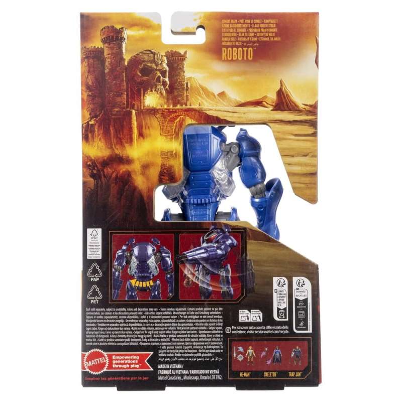 SPOTT-GR Masters of the Universe 2026 Movie Feature - Φιγούρα Δράσης Combat Ready Roboto Μεγέθους 14cm