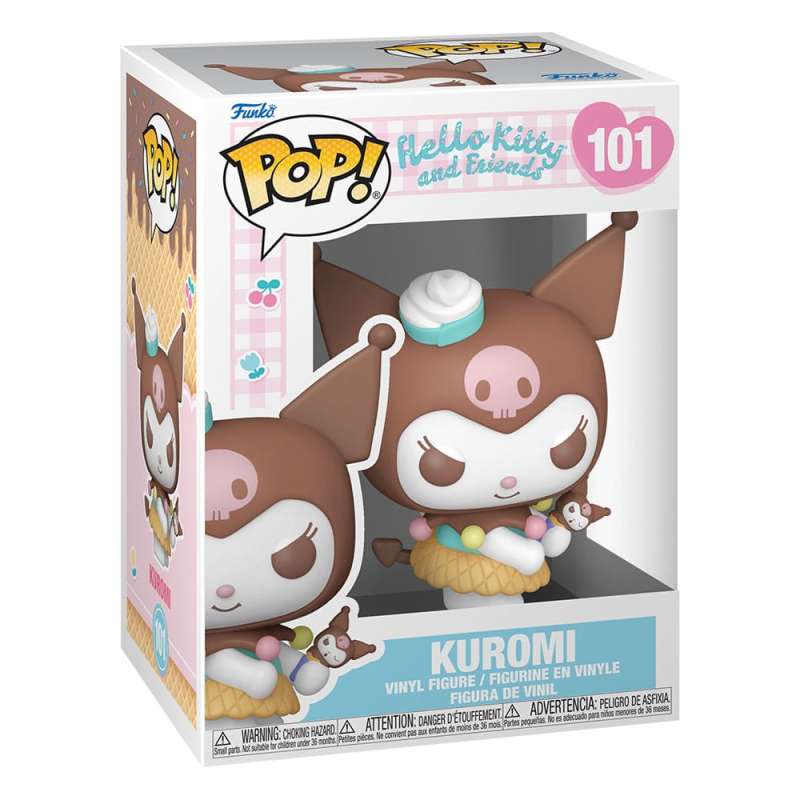 SPOTT-GR Sanrio POP! Animation - Φιγούρα Βινυλίου Hello Kitty- Kuromi (IC) Μεγέθους 9cm