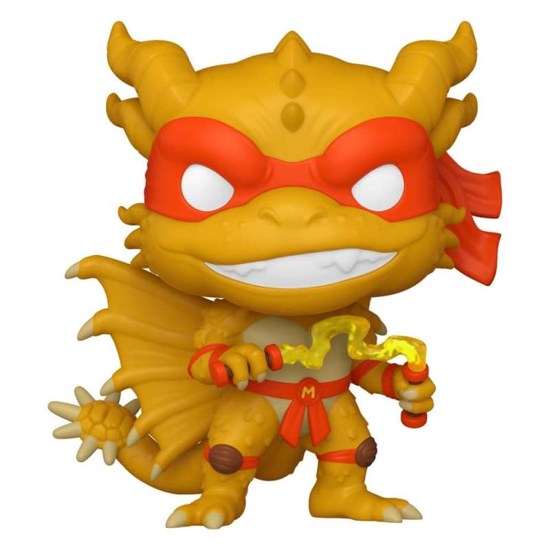 SPOTT-GR Godzilla x Turtles POP! Animation - Φιγούρα Βινυλίου Michelangelo X Ghidorah Μεγέθους 9cm