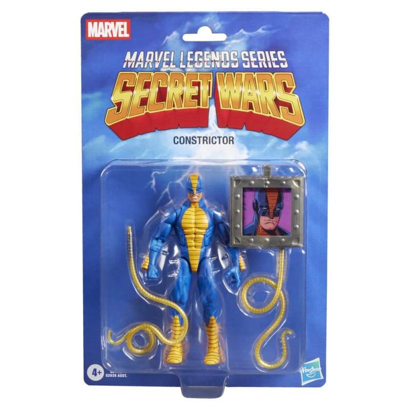 SPOTT-GR Secret Wars Marvel Legends - Φιγούρα Δράσης Constrictor Μεγέθους 15cm