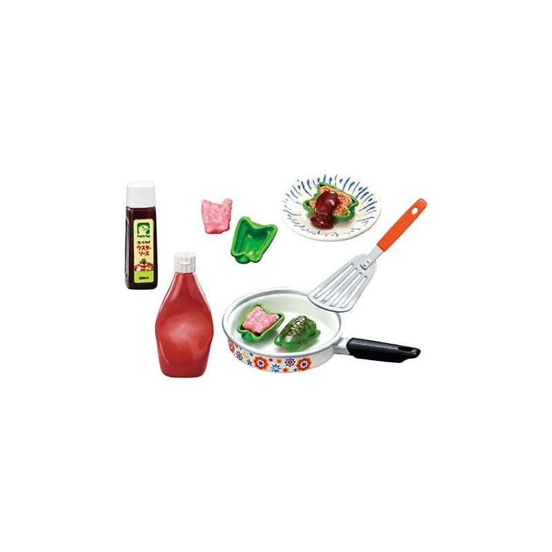 SPOTT-GR Home-Cooked Meals - Μίνι Φιγούρες Μεγέθους 6cm (Σετ 8 Τεμαχίων)