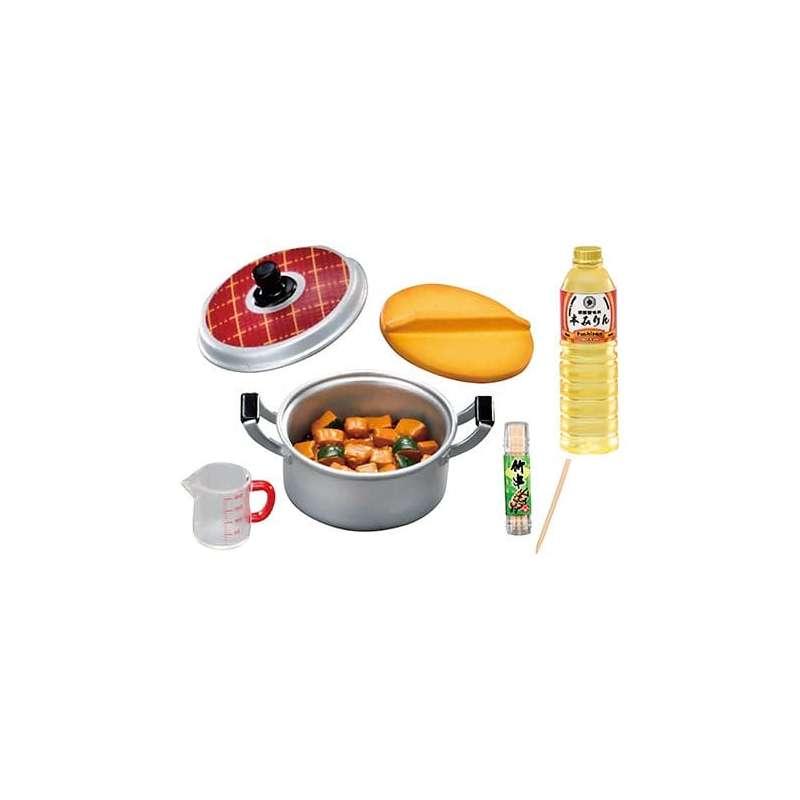 SPOTT-GR Home-Cooked Meals - Μίνι Φιγούρες Μεγέθους 6cm (Σετ 8 Τεμαχίων)