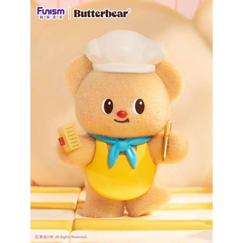SPOTT-GR Butterbear My Buttery Bakery Series - Μίνι Φιγούρες Μεγέθους 9cm Display (Σετ 8 Τεμαχίων)