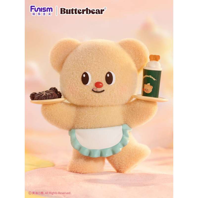 SPOTT-GR Butterbear My Buttery Bakery Series - Μίνι Φιγούρες Μεγέθους 9cm Display (Σετ 8 Τεμαχίων)