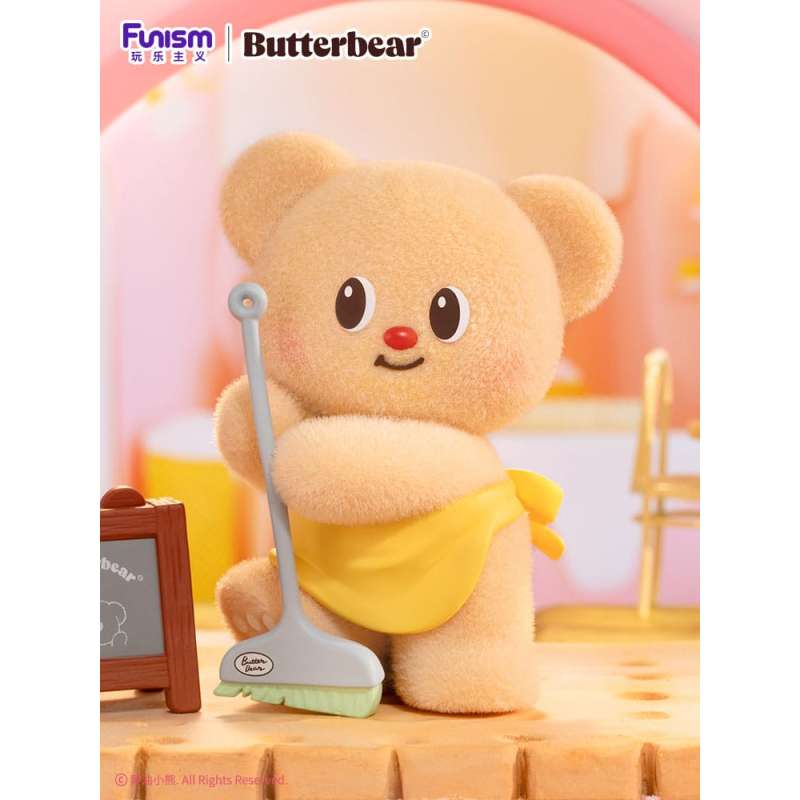 SPOTT-GR Butterbear My Buttery Bakery Series - Μίνι Φιγούρες Μεγέθους 9cm Display (Σετ 8 Τεμαχίων)