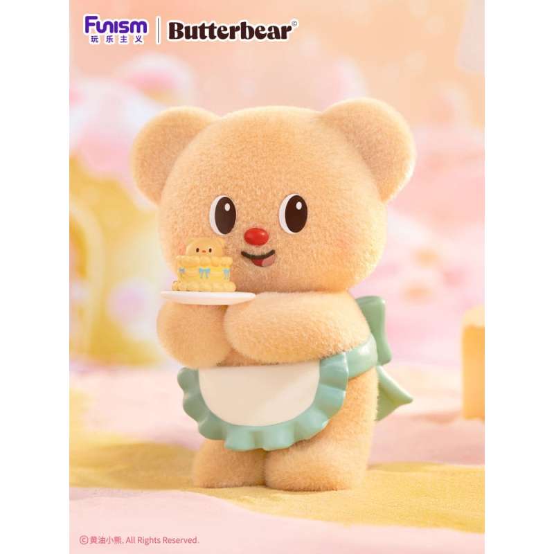 SPOTT-GR Butterbear My Buttery Bakery Series - Μίνι Φιγούρες Μεγέθους 9cm Display (Σετ 8 Τεμαχίων)