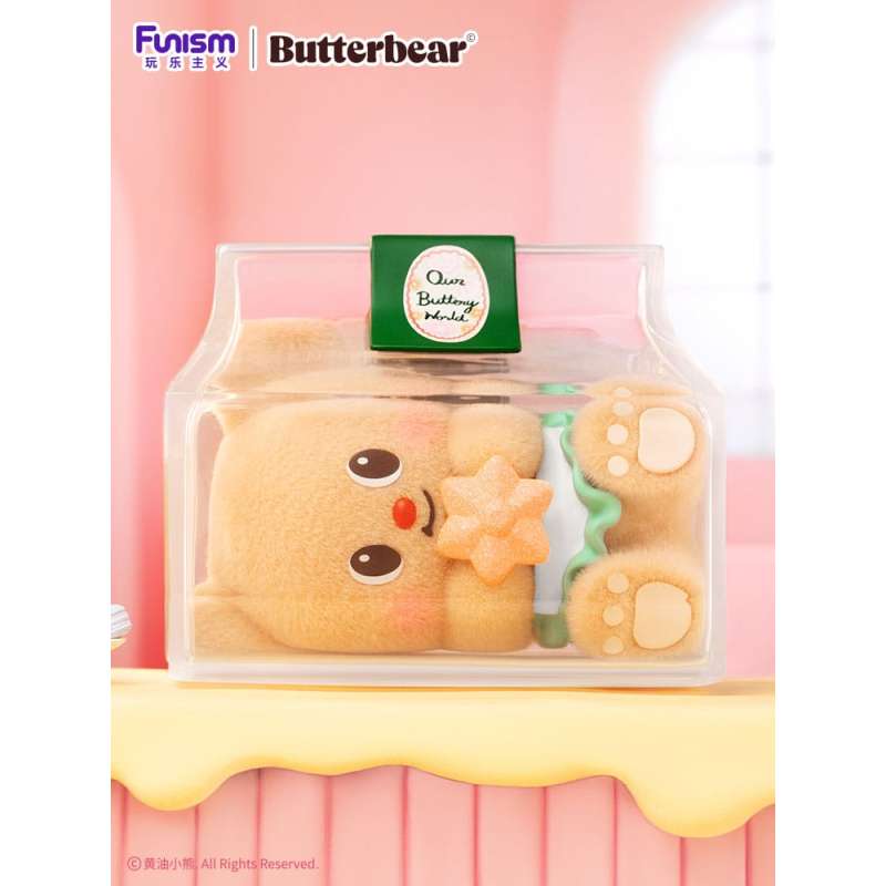 SPOTT-GR Butterbear My Buttery Bakery Series - Μίνι Φιγούρες Μεγέθους 9cm Display (Σετ 8 Τεμαχίων)