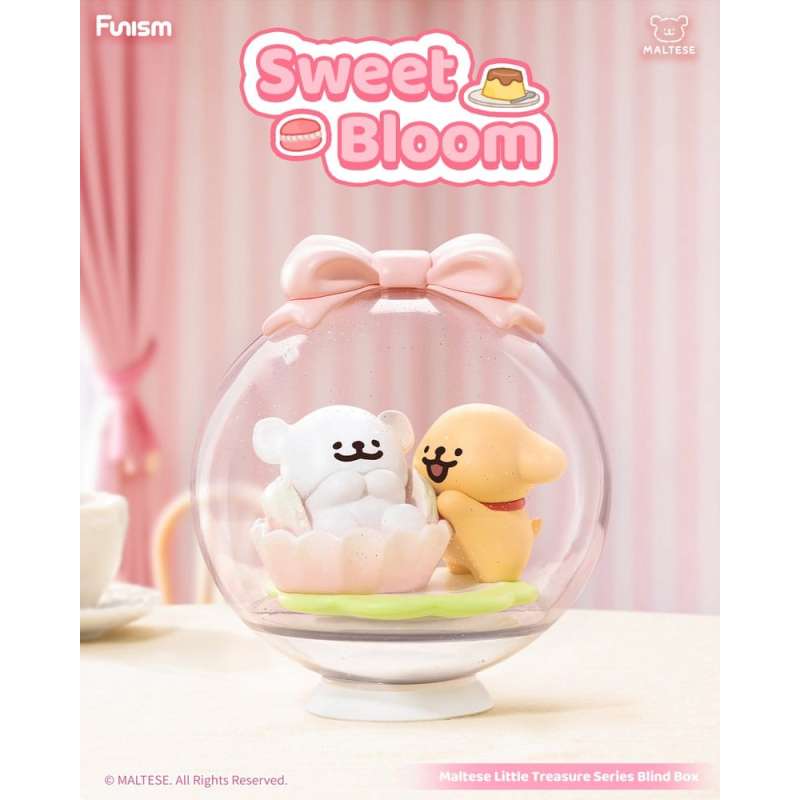 SPOTT-GR Maltese Blind Box - Μίνι Φιγούρες Little Treasure Series Μεγέθους 6cm Display (Σετ 6 Τεμάχια)
