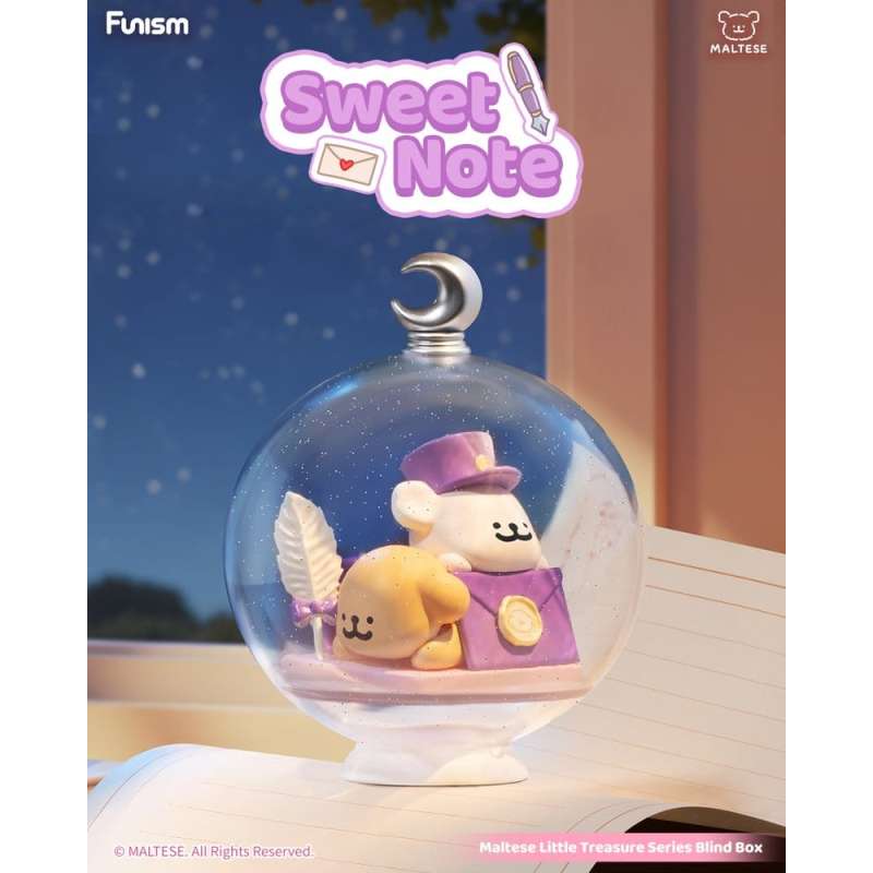 SPOTT-GR Maltese Blind Box - Μίνι Φιγούρες Little Treasure Series Μεγέθους 6cm Display (Σετ 6 Τεμάχια)