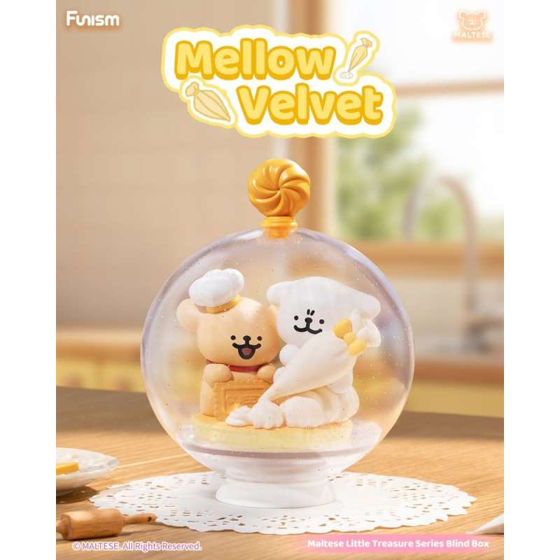 SPOTT-GR Maltese Blind Box - Μίνι Φιγούρες Little Treasure Series Μεγέθους 6cm Display (Σετ 6 Τεμάχια)