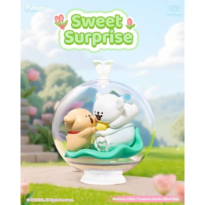 SPOTT-GR Maltese Blind Box - Μίνι Φιγούρες Little Treasure Series Μεγέθους 6cm Display (Σετ 6 Τεμάχια)