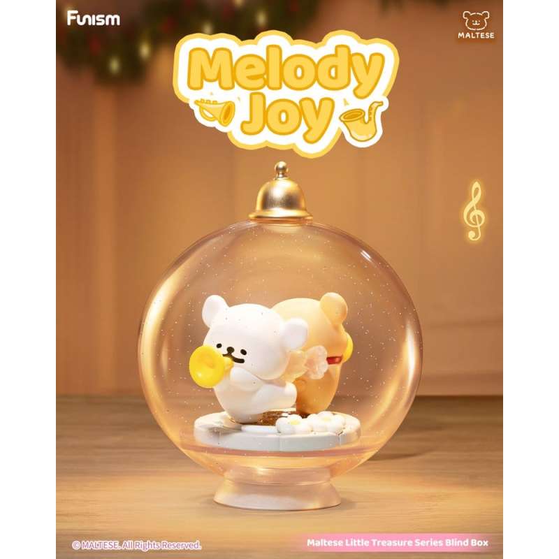 SPOTT-GR Maltese Blind Box - Μίνι Φιγούρες Little Treasure Series Μεγέθους 6cm Display (Σετ 6 Τεμάχια)